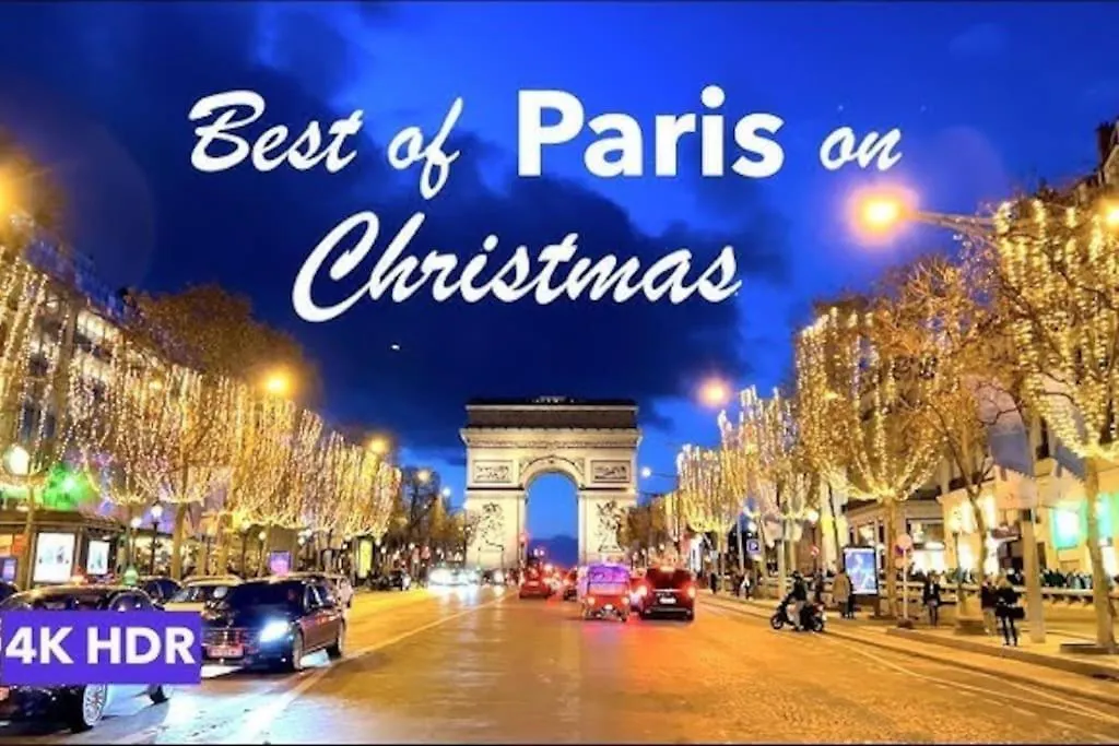Beau Temps Aux Champs Elysees, Tour Eiffel Paris France